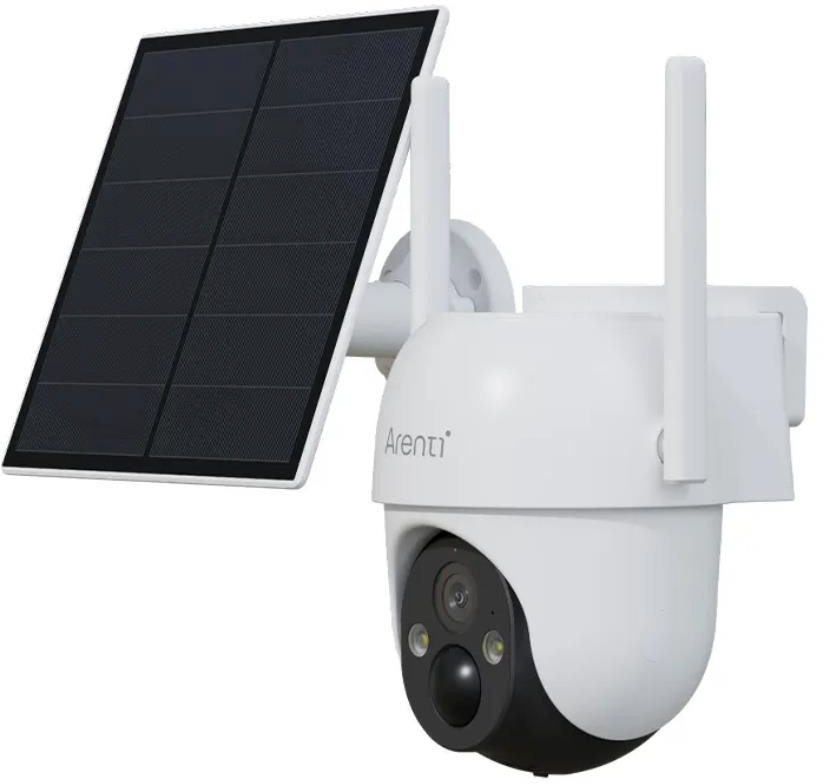 Arenti turvakaamera GO3G Kit3 IP CCTV Camera 3MP/2K 4G/LTE, valge