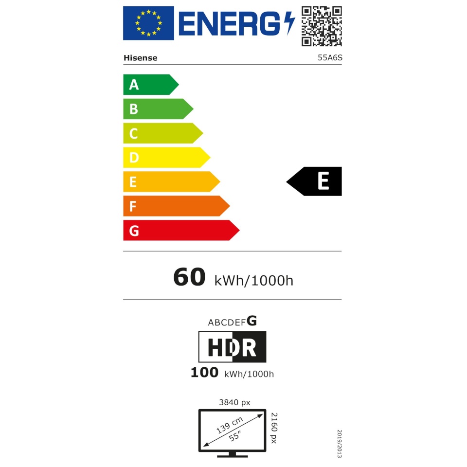 Hisense televiisor 55A6S