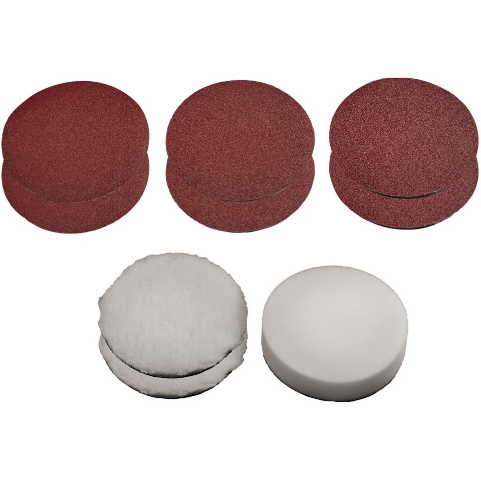 Einhell tarvikute komplekt 2093246 Polishing Hood / Grinding Disc Set for CC-PO 1100/150 E, 9tk