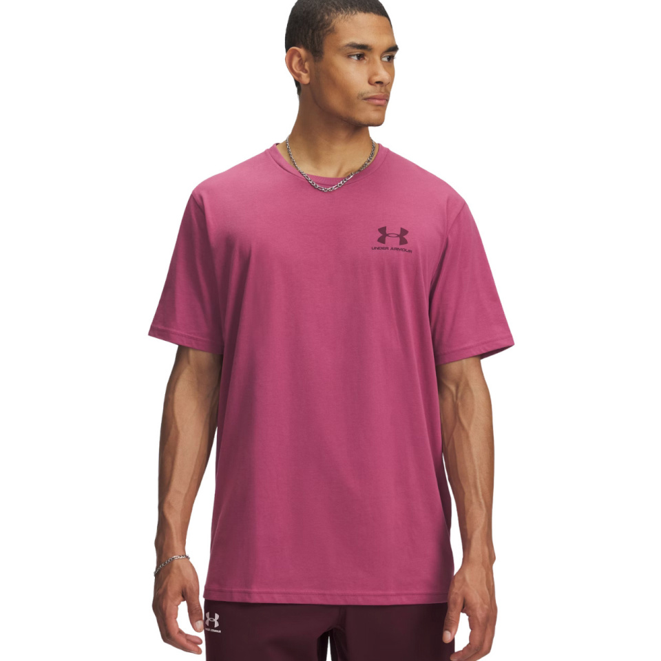 Under Armour T-särk meestele Sportstyle LC SS roosa 1326799 659 suurus XL