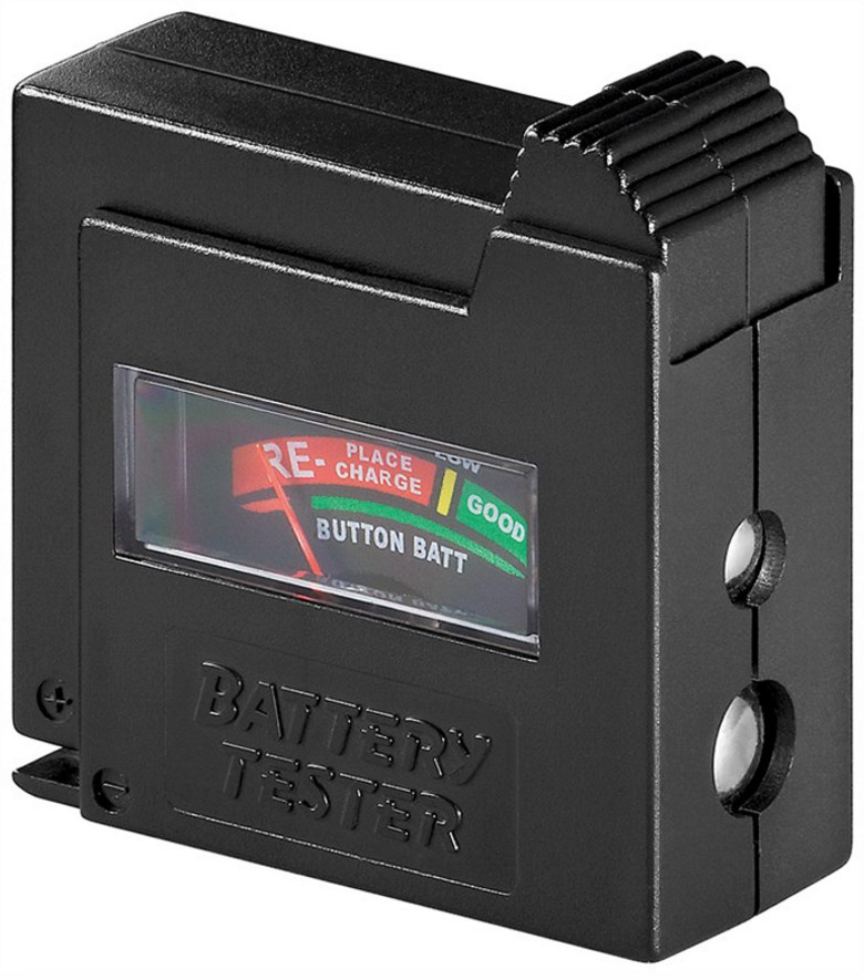 Goobay patareitester must