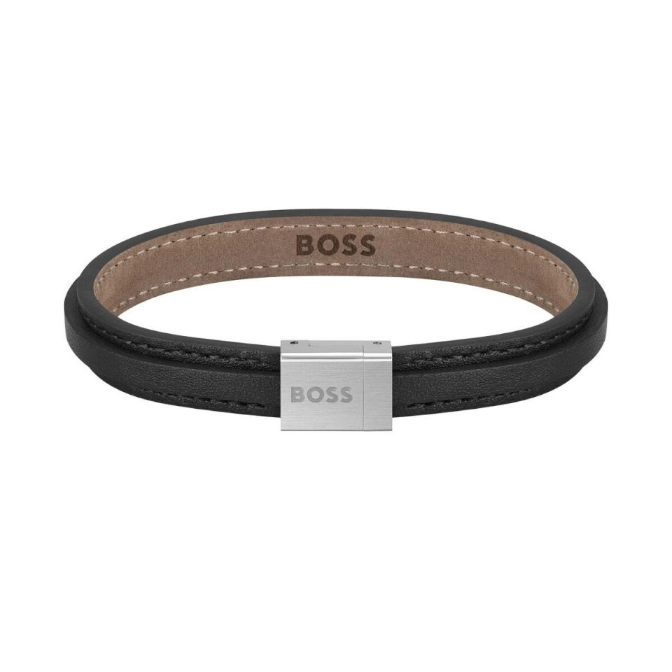 Hugo Boss meeste käevõru 1580328M Nahk 25cm