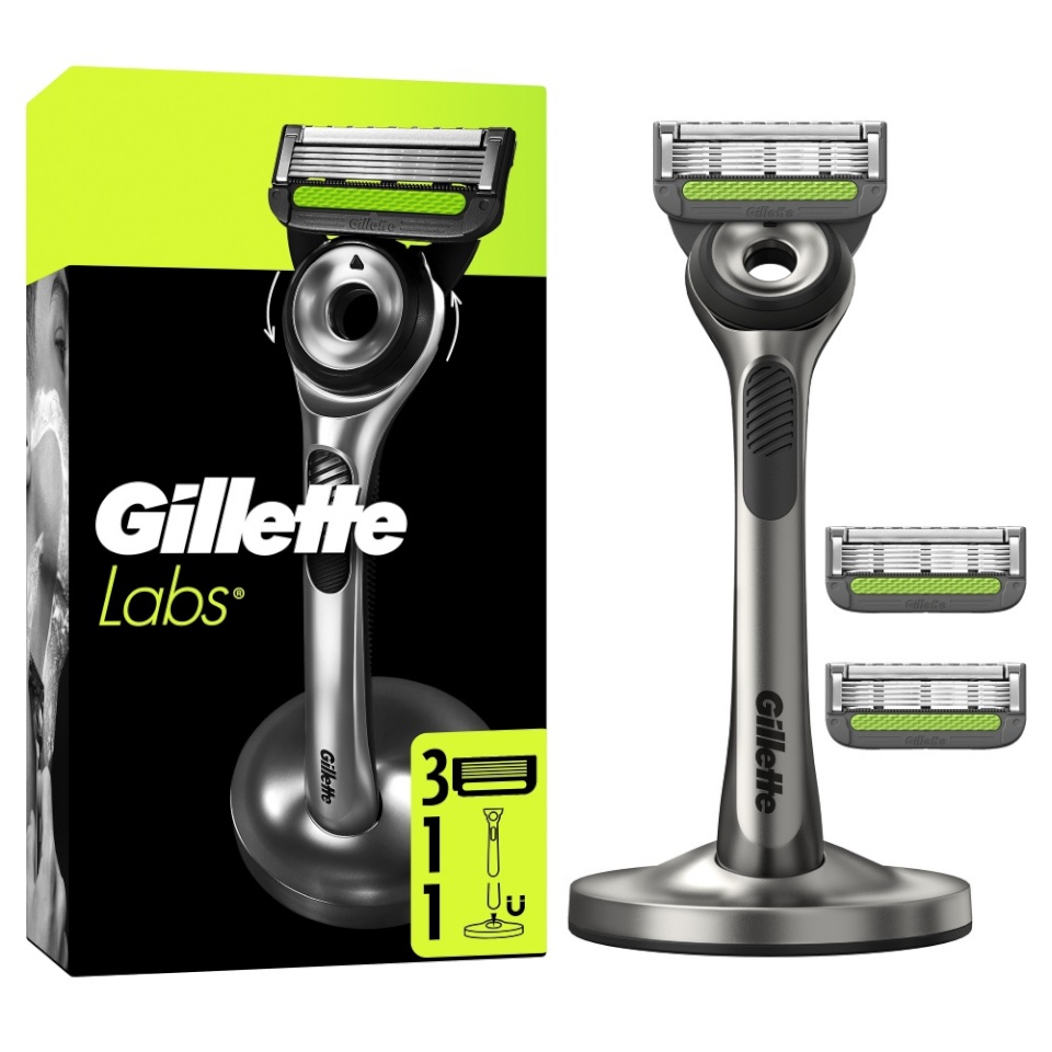 Gillette Labs raseerija Meestele 3 Vahetusteraga ja Magnetalus