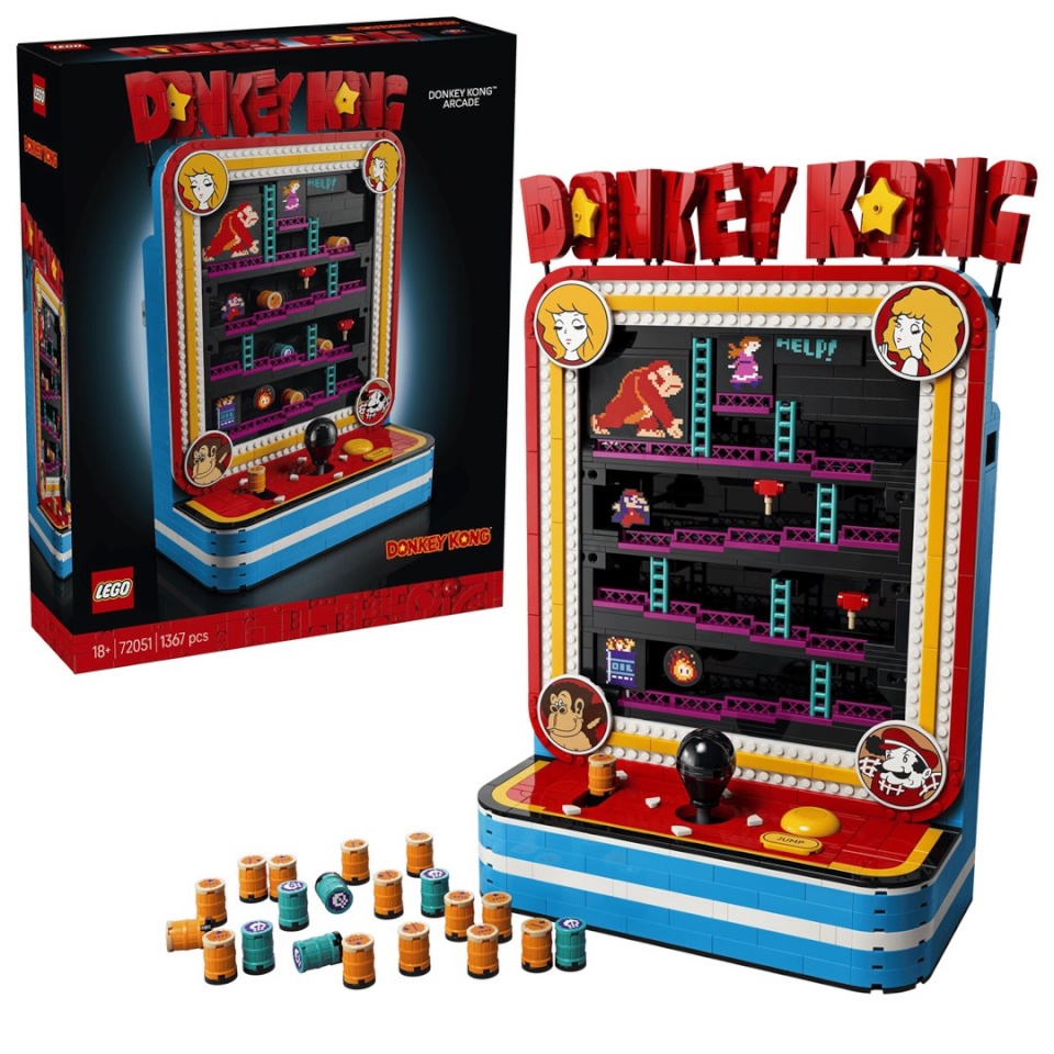 Lego klotsid SUPER MARIO 72051 Donkey Kong Arcade