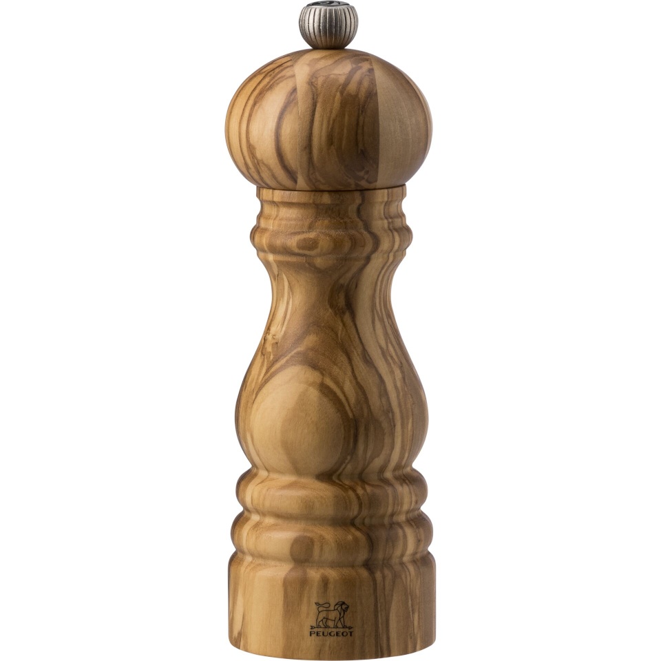 Peugeot soolaveski Paris Salt Mill, Olive Wood, 18 cm, pruun