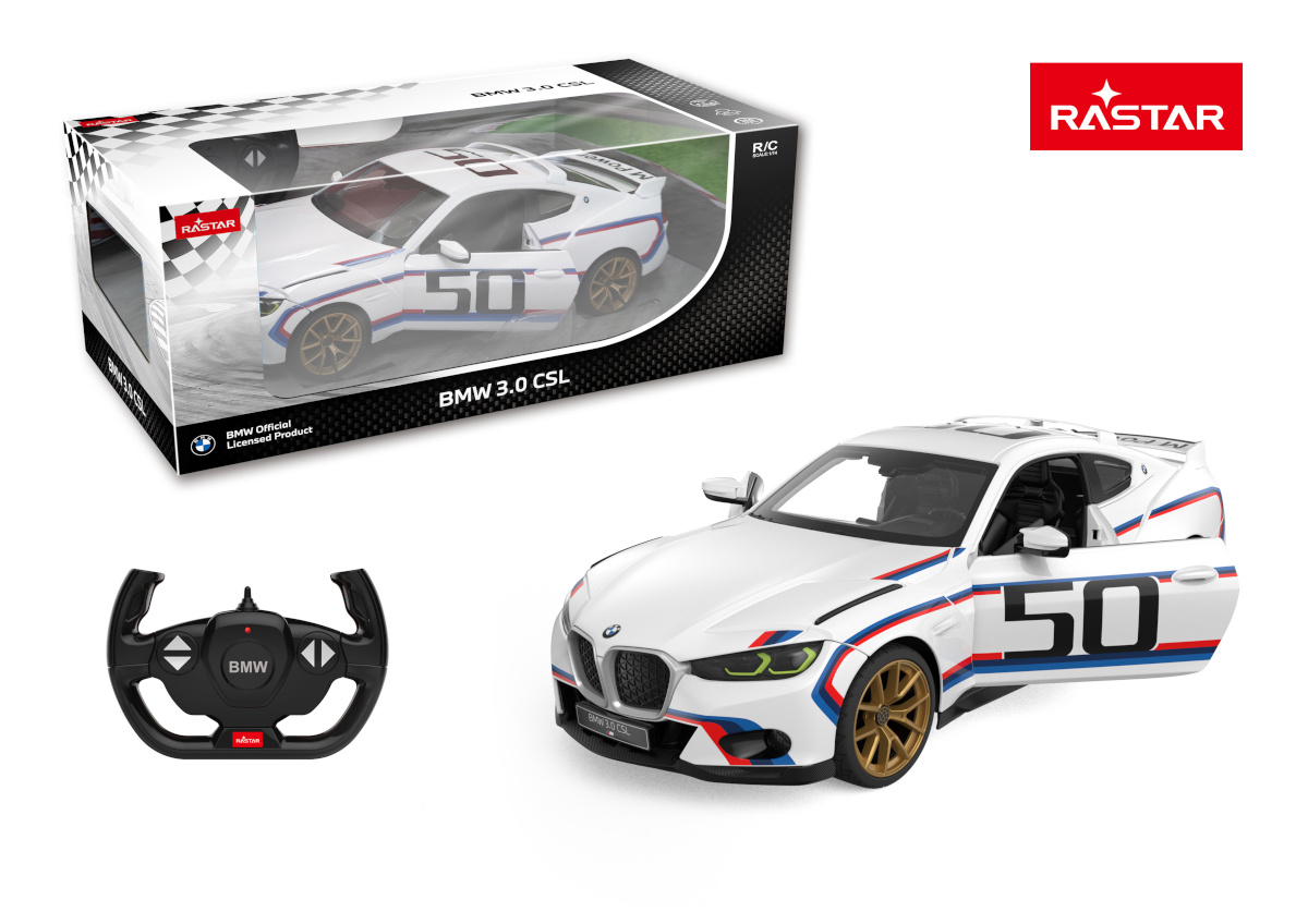 Rastar raadio teel juhitav auto R/C 1:14 BMW 3.0 CSL, 92800