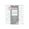 Finocam Seinakalender mitmevärviline paber 30x30cm
