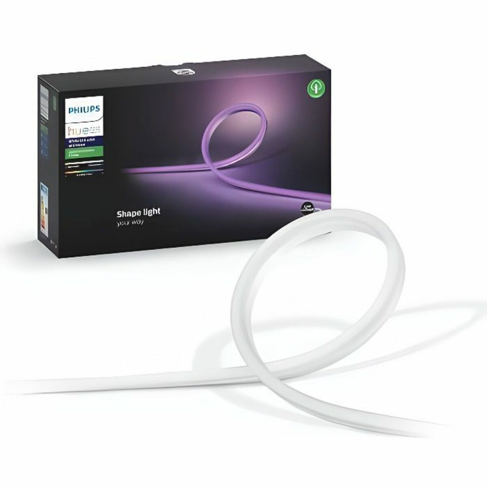 Philips LED riba Hue Outdoor Lightstrip, White and Colour Ambiance, 37,5W, 5m