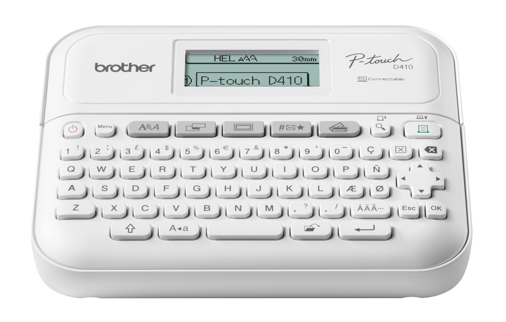 Brother printer PT-D410 | Mono | Thermal | Label Printer | valge