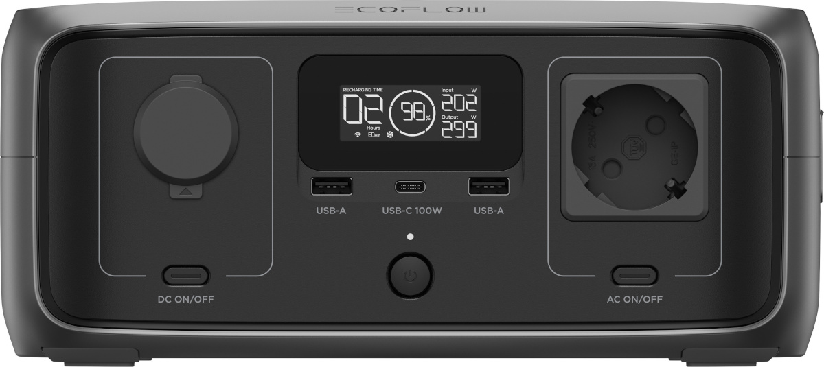 EcoFlow River 3 UPS akupank/laadimisjaam, 245 Wh