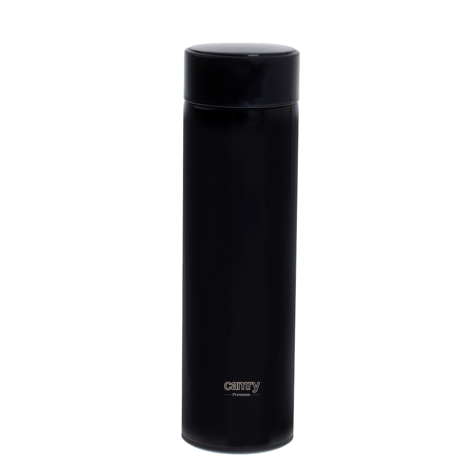 Adler | Thermal Flask | CR 4507bk | Capacity 0.473 L | Material Stainless steel/Silicone | must