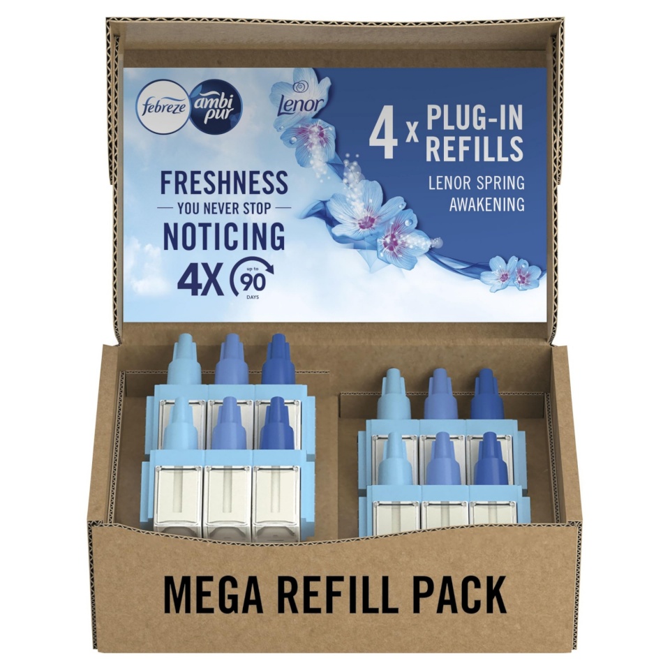 Ambi Pur õhuvärskendaja 3Volution Spring Awakening, 4x20ml