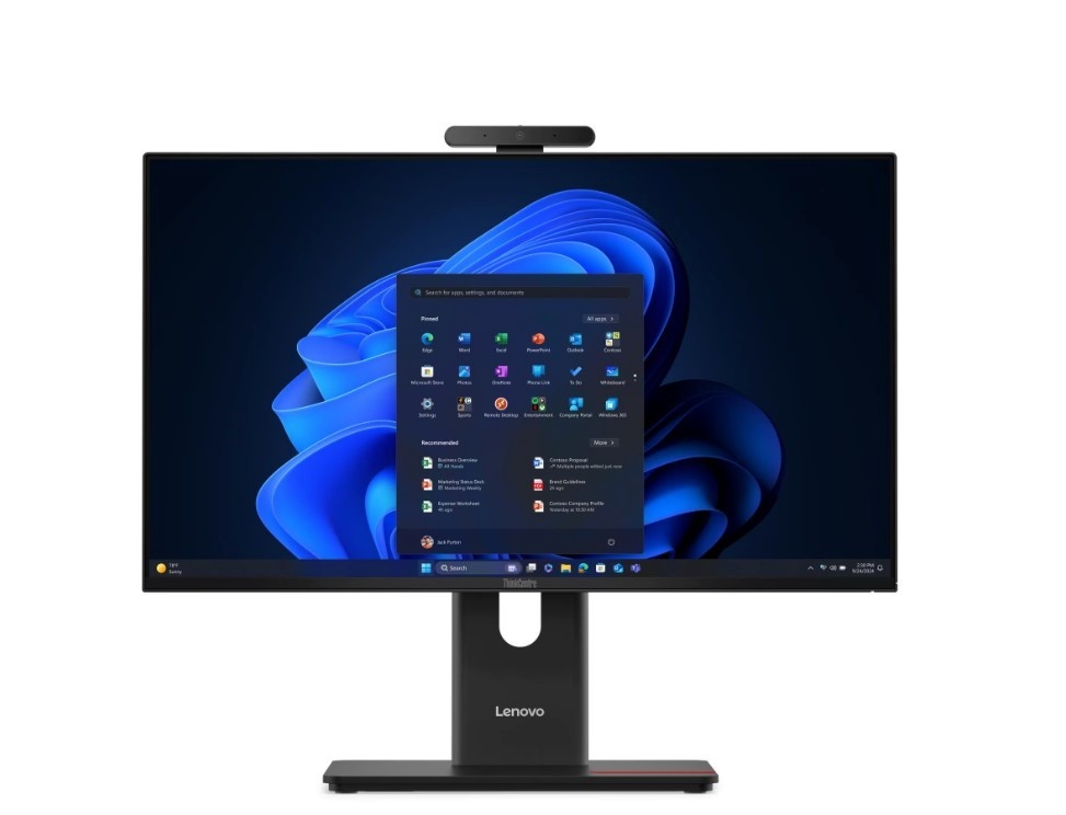Lenovo arvuti Computer All-in-One ThinkCentre M70a G6 13AY001KPB W11Pro Ultra 7 265T/16GB/512GB/INT/vPro/23.8 FHD/3YRS OS