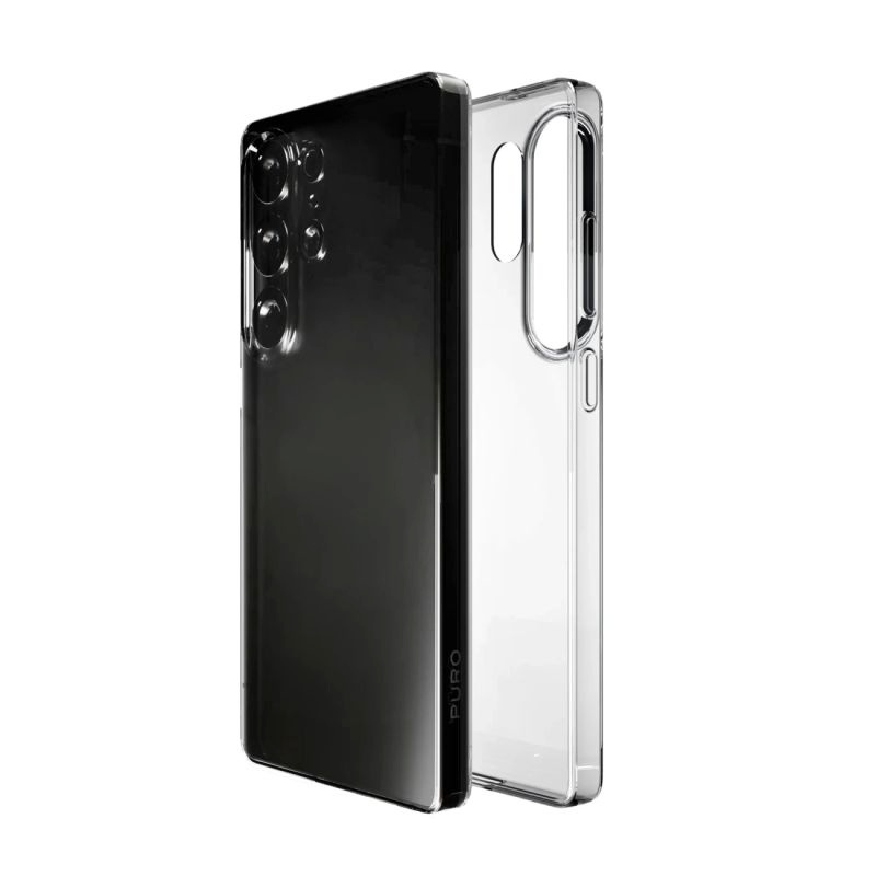 Puro Silicone Case 03 Nude for Samsung Galaxy S25 Ultra - Transparent