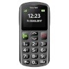 Bea-Fon mobiiltelefon SL250 must-hõbedane