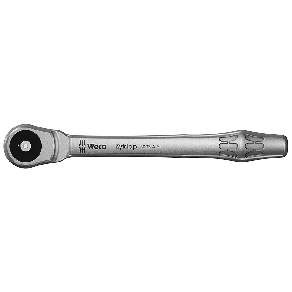 Wera tööriistakomplekt 8003 A Zyklop Metal ratchet 1/4 drive