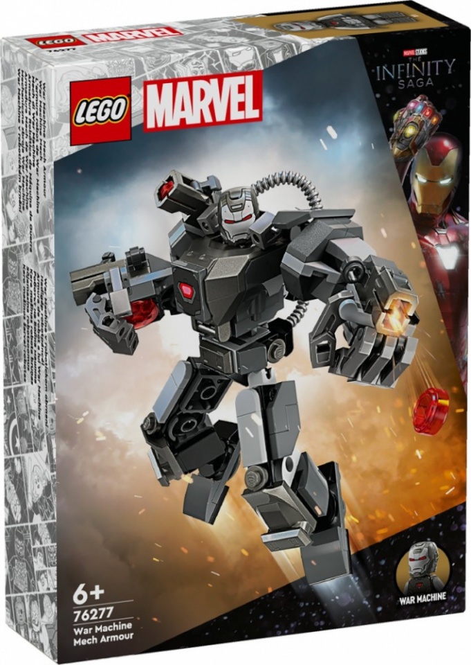 LEGO klotsid Marvel Super Heroes War Machine Mech (76277) 
