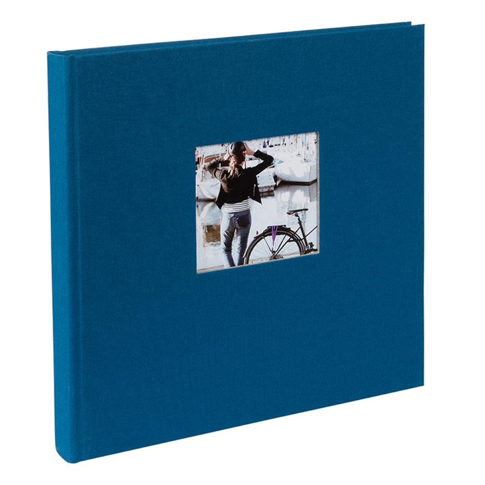 Goldbuch fotoalbum Bella Vista 30x31 cm, 60 valged leheküljed, petrol, Book Album