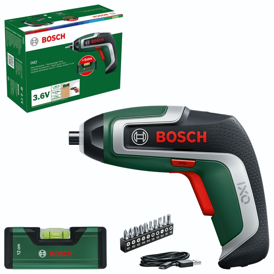 Bosch akutrell IXO 7 Level Set Akku-Schrauber