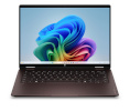 HP sülearvuti OmniBook X Flip x360 14-kc0011nnx - Ryzen AI 5 430, 16GB RAM LPDDR5X 8000 on-board, 512GB, AMD Radeon 840M Graphics, Touch / 14" 2K (1920x1200), 5MP IR TNR, Not Included 65W AC Adapter, Deep Espresso, Win 11 Home, 1 years