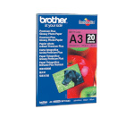 Brother fotopaber BP71GA3 Premium Plus Glossy Photo Paper A3, 20lk