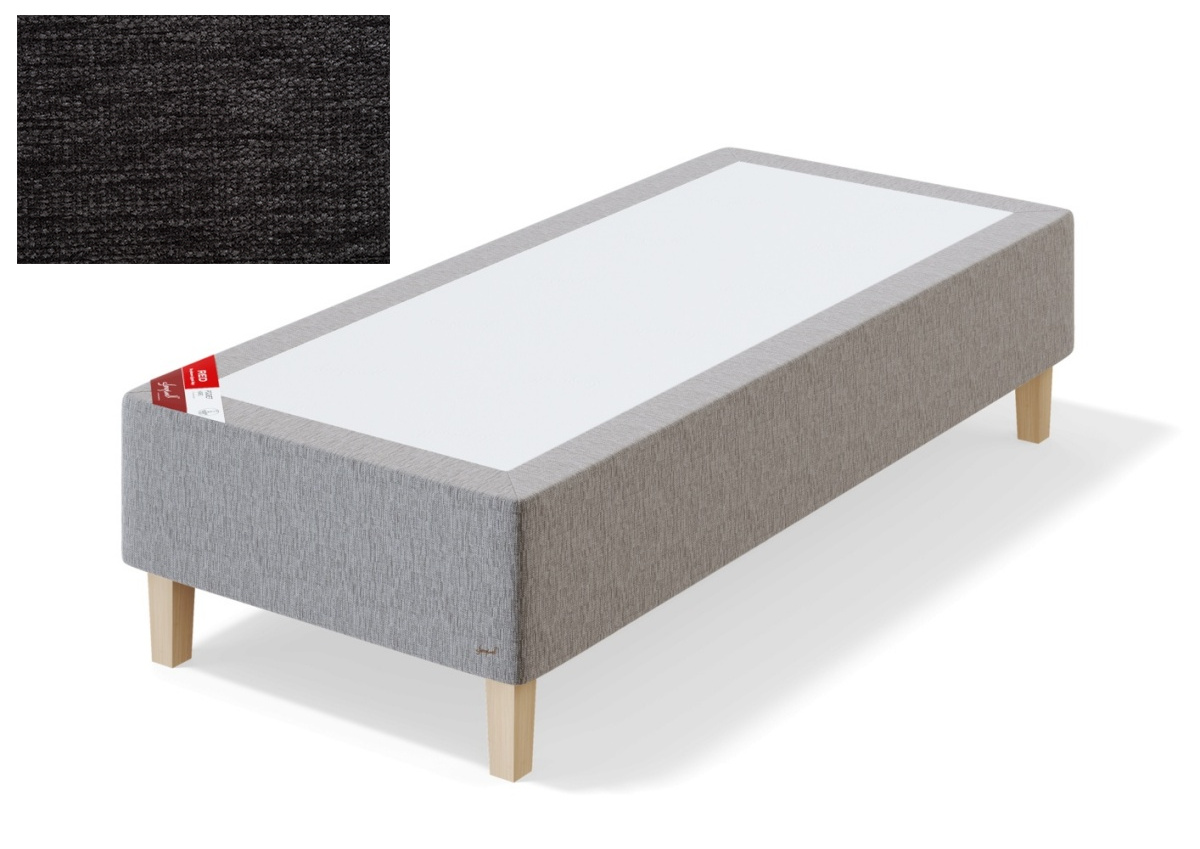 Sleepwell kušett RED POCKET,  80x200x30cm, VERANO tumehall, keskmine