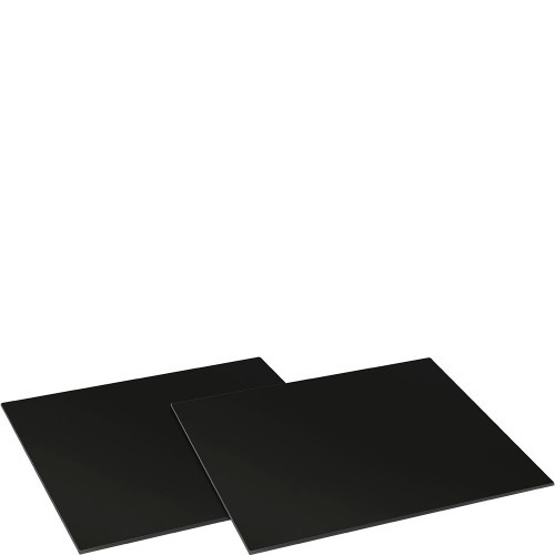 SMEG lõikelaud, must klaas/roostevaba teras