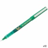 Pilot Vedela tindiga pliiats V-7 Hi-Tecpoint roheline 0,5 mm 12tk