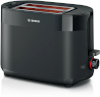 Bosch röster Compact Toaster MyMoment TAT2M123 (must, 950W, for 2 Scheiben Toast)