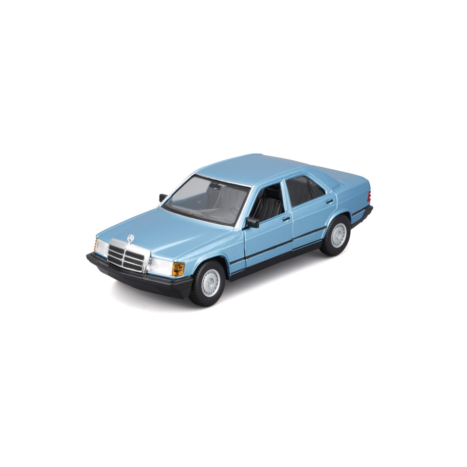 BBURAGO 1:24 Auto mudel 1987 Mersedes - Benz 190E 2.6, 18-21103 BU