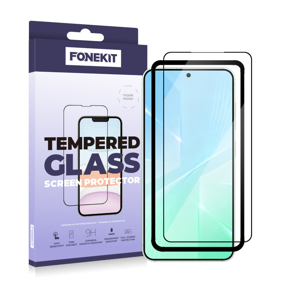FoneKit kaitseklaas Full Cover, Samsung Galaxy S26