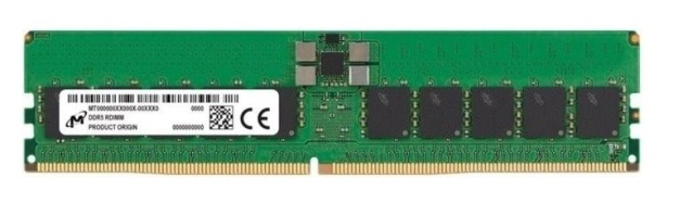 Micron RDIMM 32GB DDR5 2Rx8 6400MHz PC5-51200 ECC REGISTERED MTC20F2085S1RC64BD2R (MTC20F2085S1RC64BD2R)