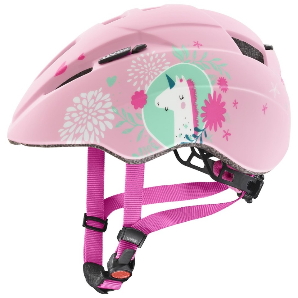 Uvex kiiver Kid 2 CC kids bike 46–52 cm, roosa unicorn matt