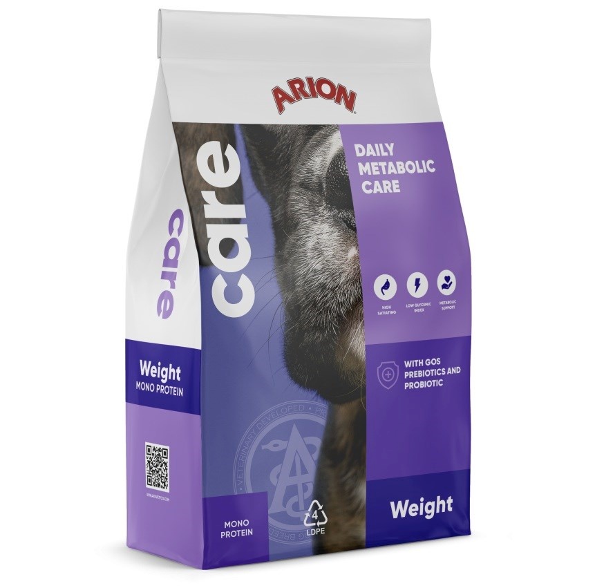 Arion kuivtoit koerale Care Weight Daily Metabolic Mono, 12kg