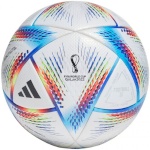 Adidas jalgpall Al Rihla Pro white, blue and orange H57783 5