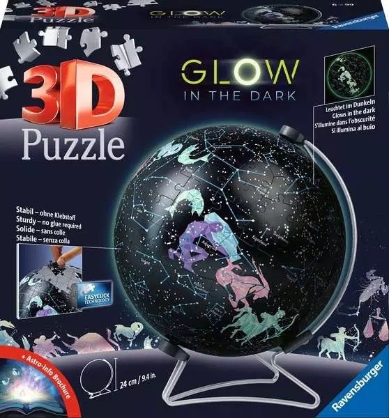 Ravensburger pusle 3D-Puzzle Glow In The Dark Sternenglobus