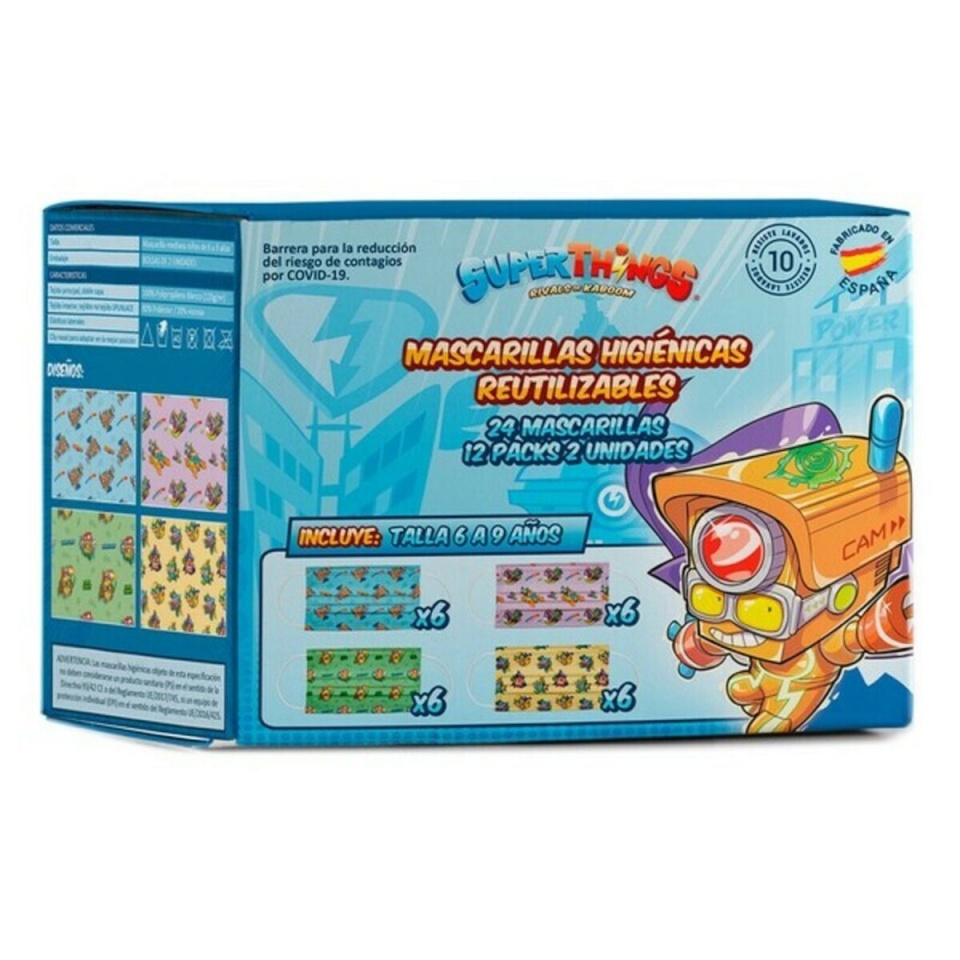 Safta hügieeniline näomask + 6 aastat (24tk)