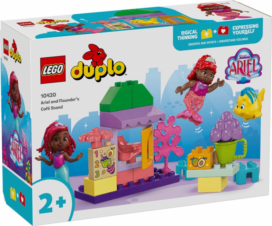 Lego klotsid Bricks DUPLO Disney Ariel and Flounders Cafe Stand