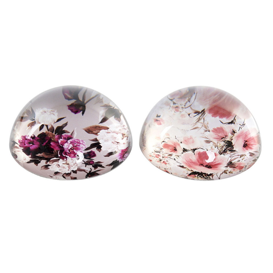 DKD Home Decor kirjapress Kristall 2tk