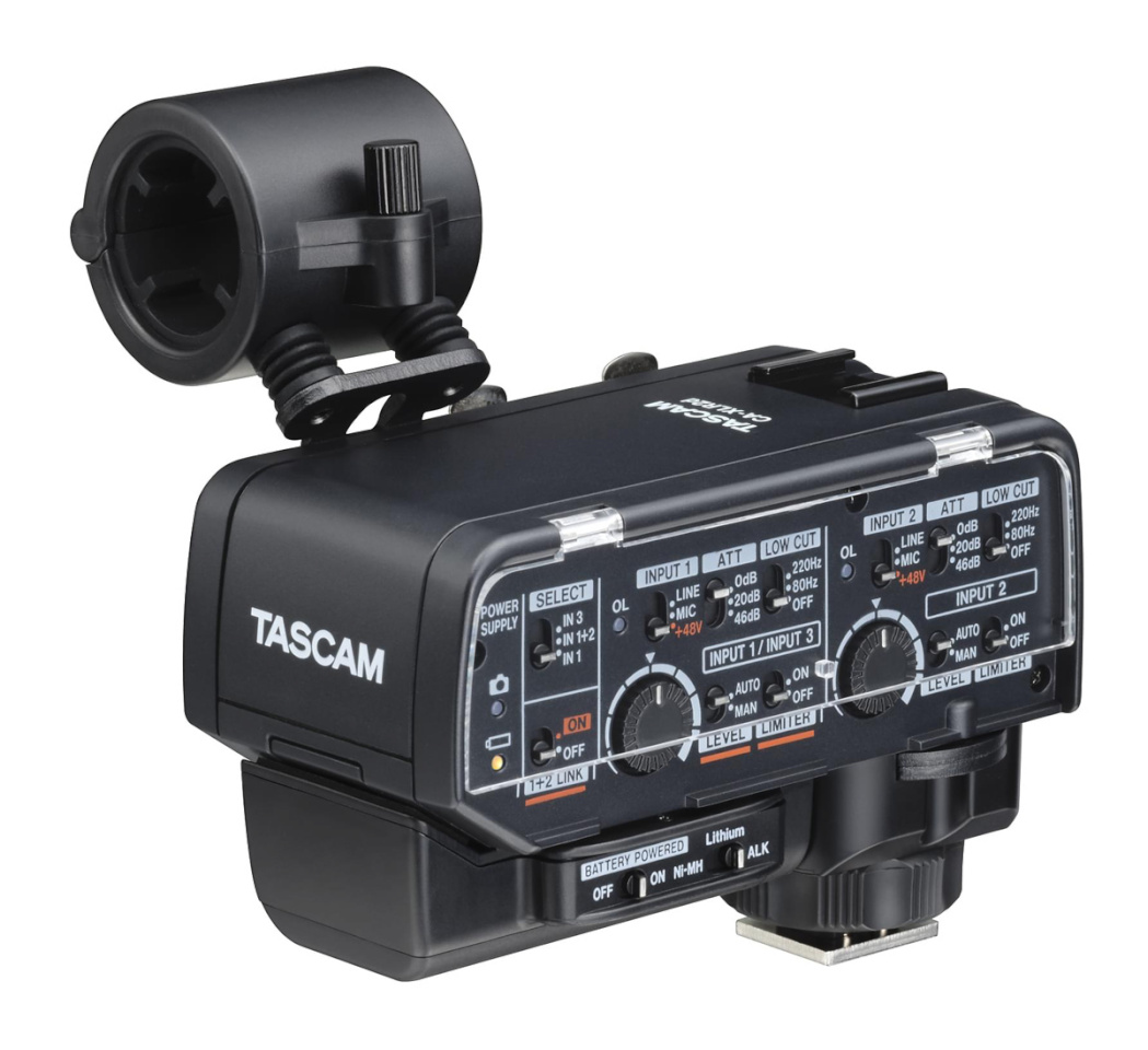 Tascam CA-XLR2d-AN XLR mikrofoni adapter