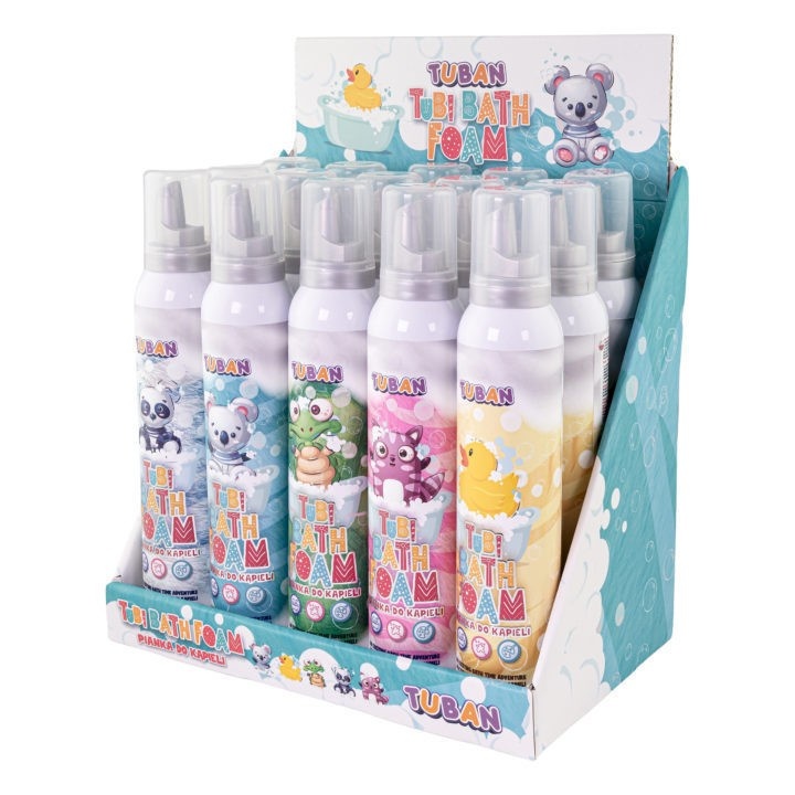 TUBAN Tubi Foam mix 200 ml Display 15 pcs