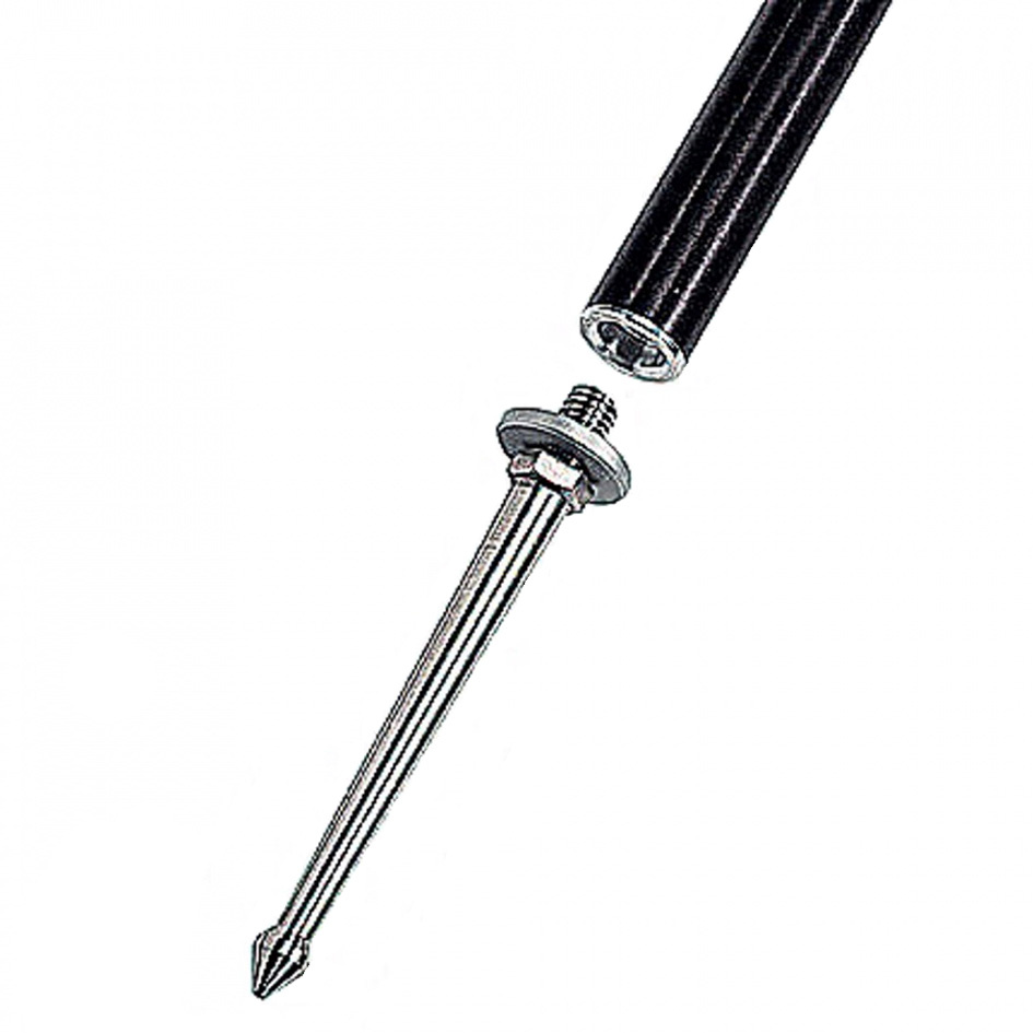 Gitzo pikk monopodi spike, roostevabast terasest