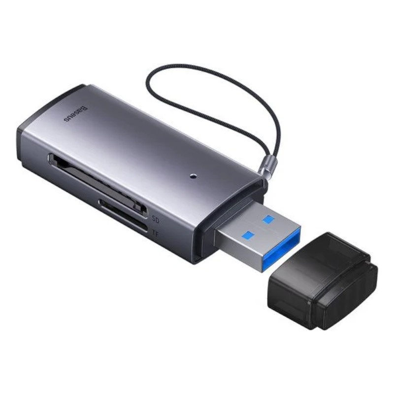 Baseus mälukaardilugeja Card Reader USB 3.0 SD + microSD hall