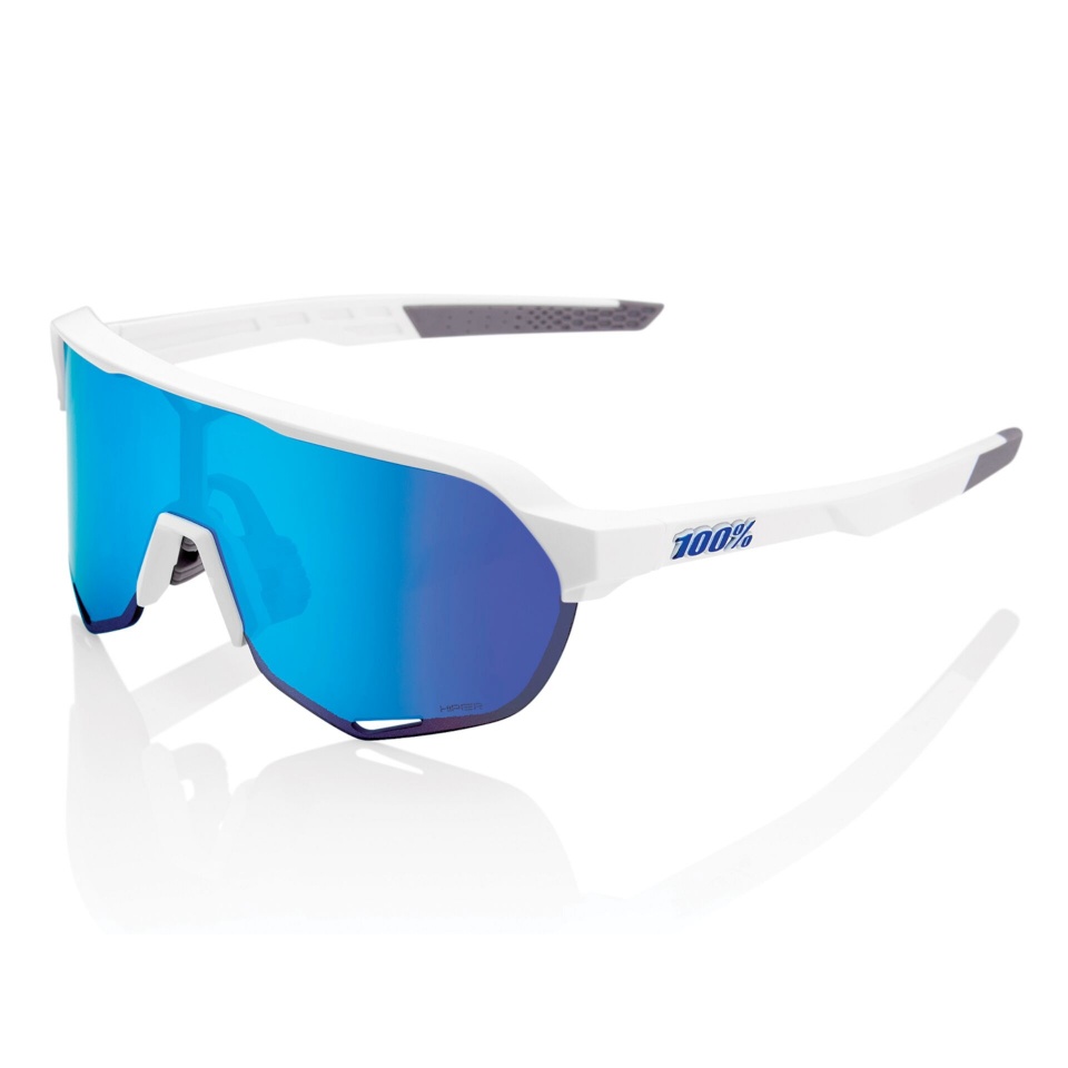 100percent spordiprillid S2 HiPER Mirror Lens Matte valge