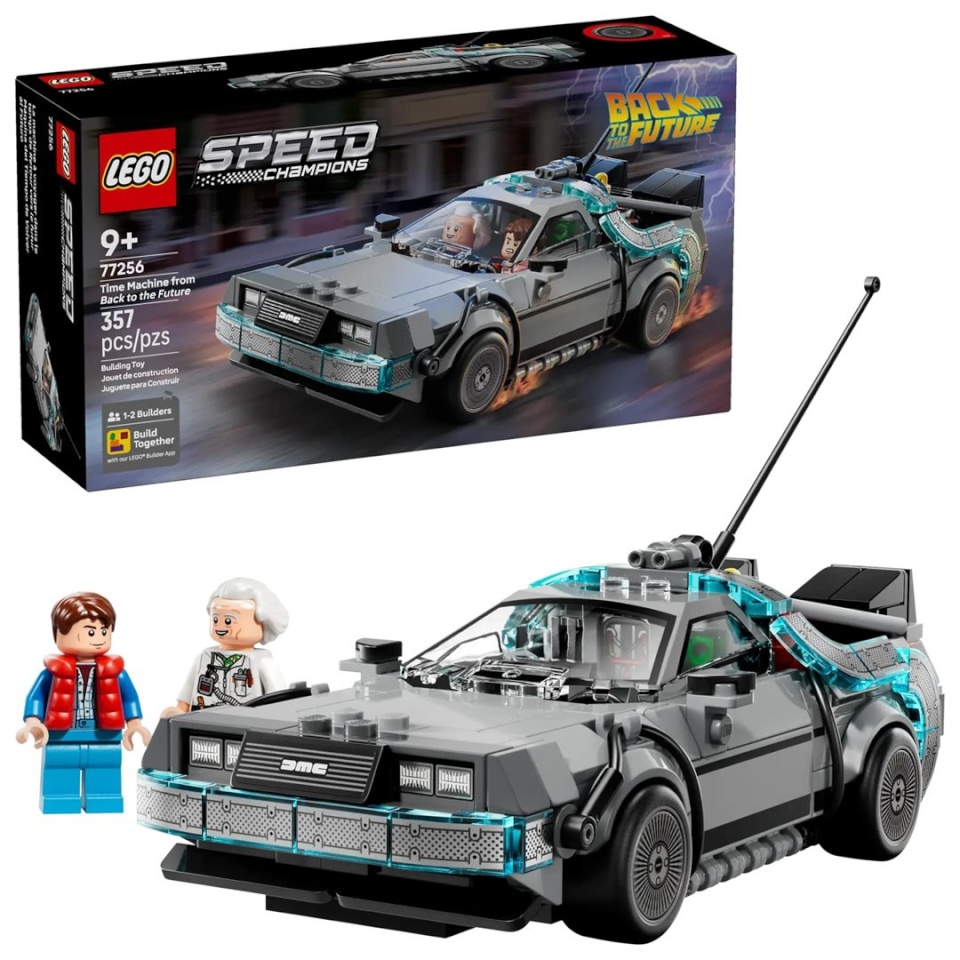 LEGO klotsid 77256 Speed Champions Zeitmaschine aus Zurück in die Zukunft