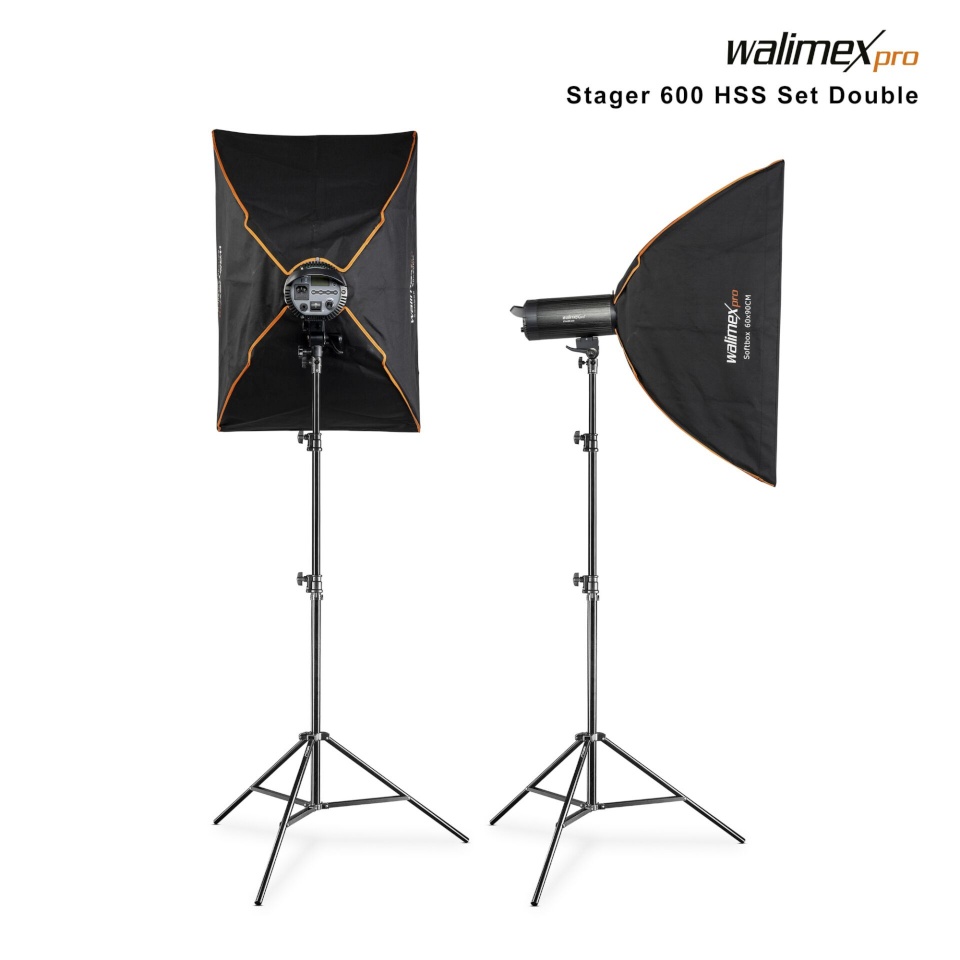 Walimex stuudiovälk pro Stager 600 HSS Set Double