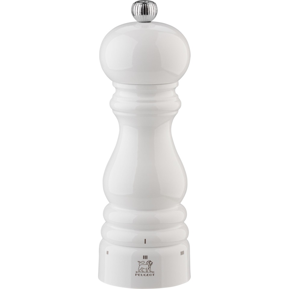 Peugeot soolaveskiParis Salt Mill uSelect White Lacquered Wood, 18 cm, valge