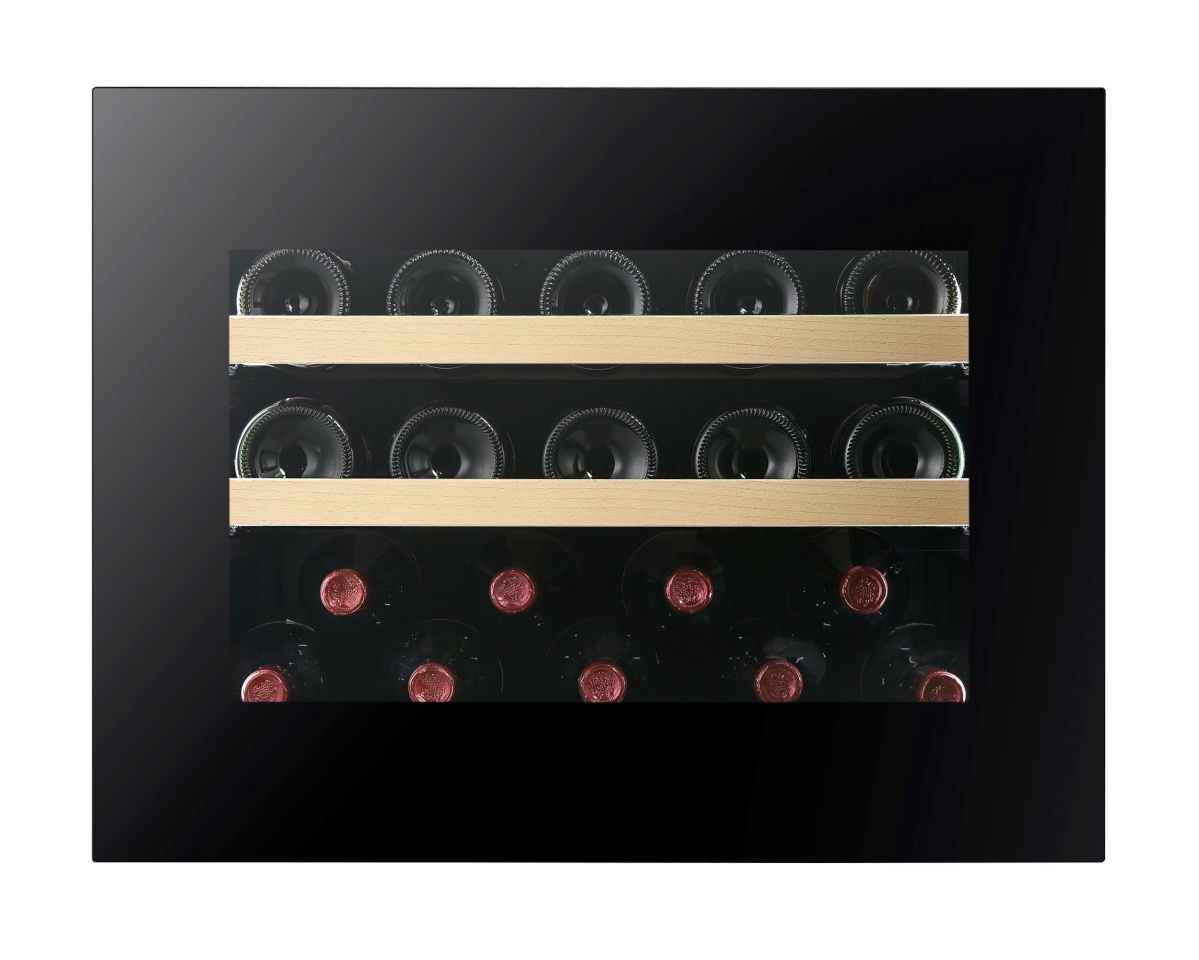 Dunavox integreeritav veinikülmik DVH-19.50B.TO Horizon Wine Cooler, must