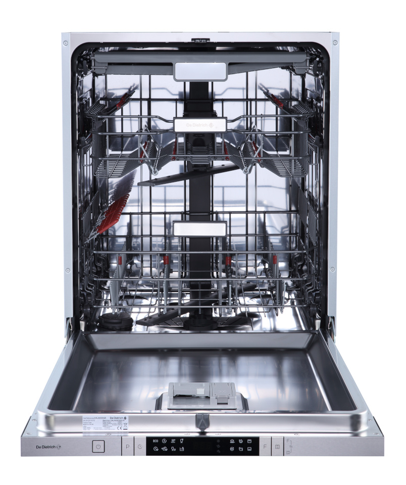 De Dietrich integreeritav nõudepesumasin DAJ433DQX Built-In Dishwasher, roostevaba teras