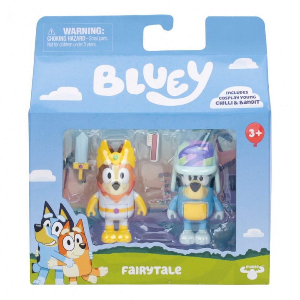 Tm Toys mängufiguur Bluey Fairytale Characters 2-pak